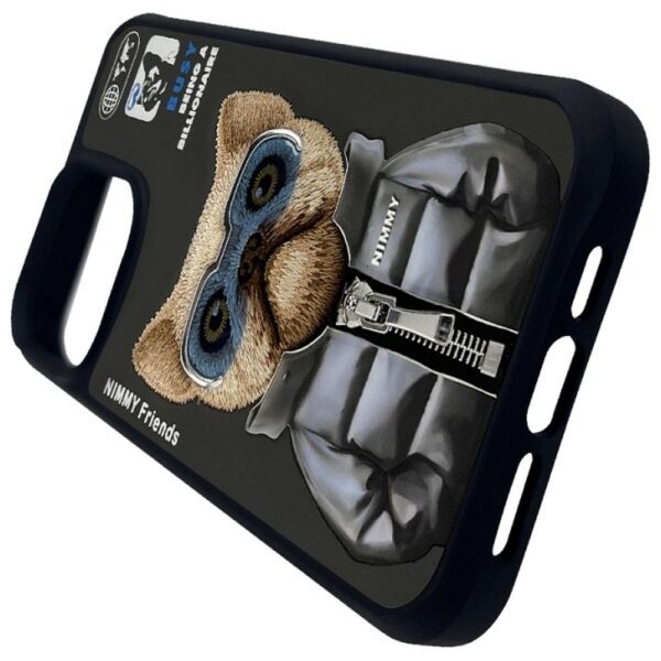 a44ca33a9b30c947a07c0c529aad4c5a NIMMY case COOL&CUTE 2.0 Dog for IPHONE 15 Pro black