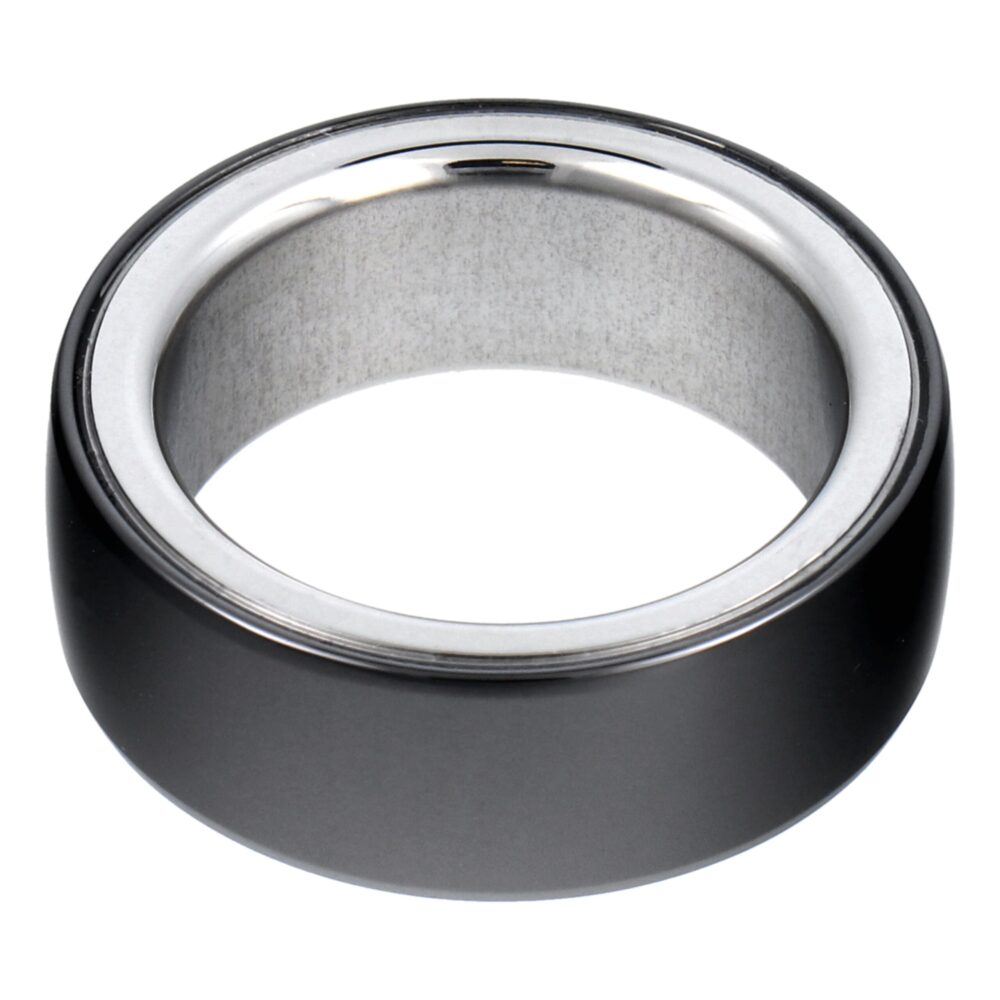 a51f51b07c106d30c83d33b120a9d8c4 Smart Ring R8 - smart ceramic ring with charging box Size 18mm black