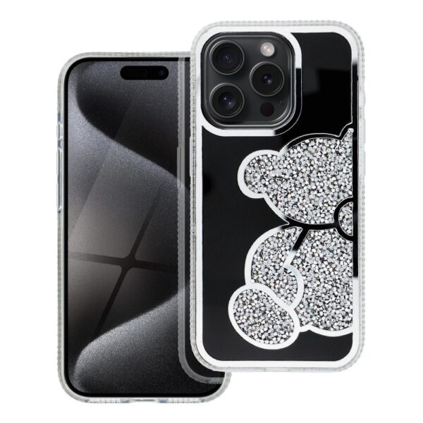 TEDDY BEAR Case for IPHONE 17 Pro silver