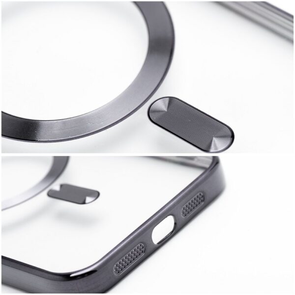 ELECTRO MAG COVER case compatible with MagSafe for IPHONE 17 Pro Max black