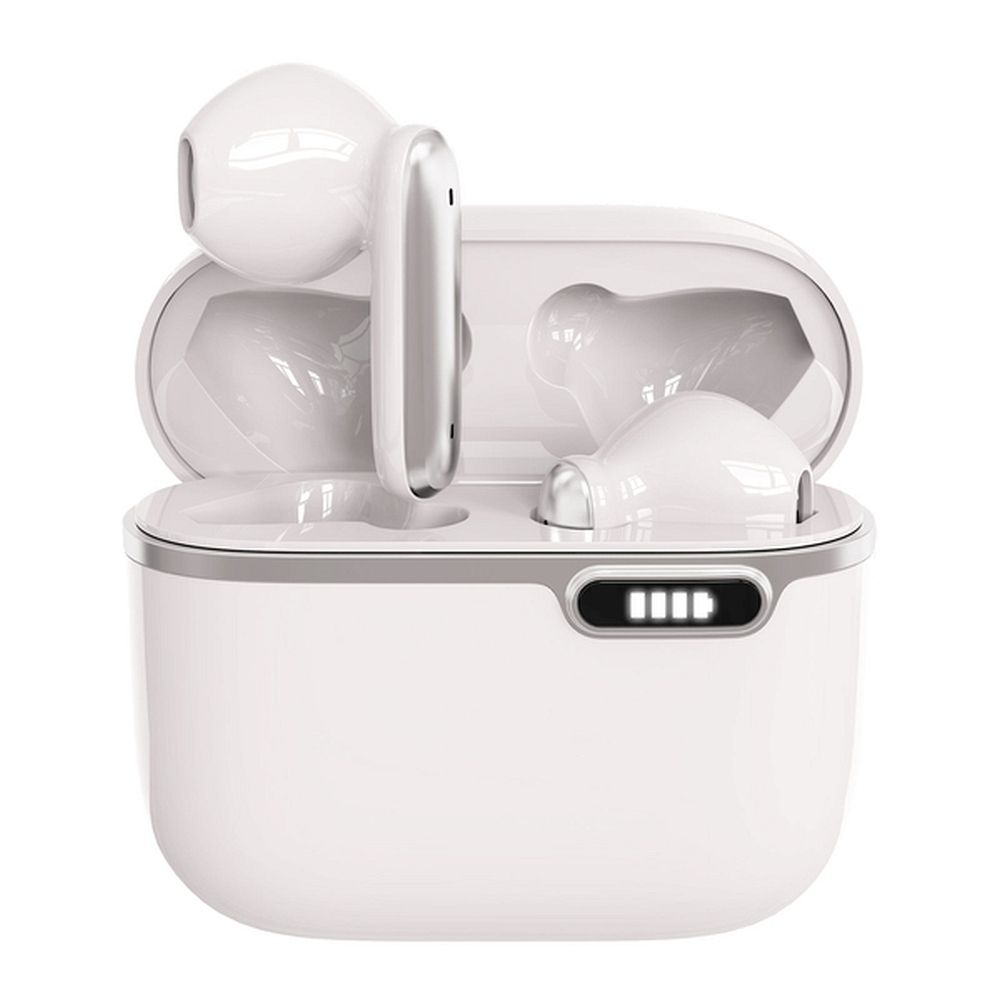 a7537553c03dd0e1909c0f6dfab5b5a2 ART wireless earphones bluetooth TWS + docking station Type C AP-TW-B4W white