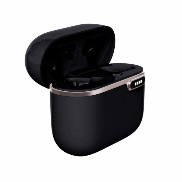 a79aba6f3a18f846a8d570747997e094 ART wireless earphones bluetooth TWS + docking station Type C AP-TW-B4B black