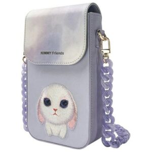 a7fd9728c6cc4cea8b93380186b8cbd3 NIMMY set 3in1 phone bag + wallet + gps cover BIG EYED PET 2.0 Rabbit purple