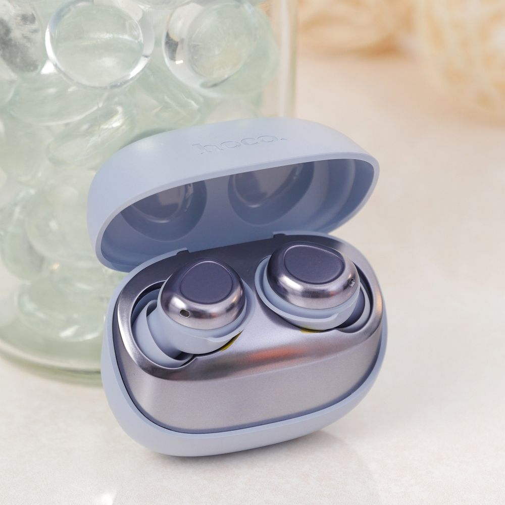 a800b9cf25cc6568d1ca7d2e392120d8 HOCO wireless earphones bluetooth TWS EW200 blue