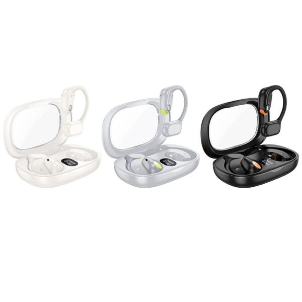 HOCO wireless bluetooth earphones TWS EA1 milky white