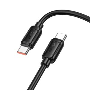 HOCO cable Type C to Type C 5A 240W X115 1 m black