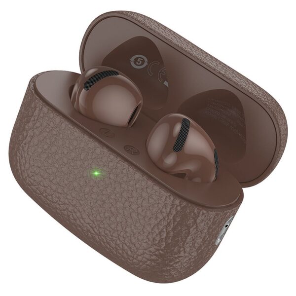 a98365bf57e188bd2c3e39aeba7ea7b0 HOCO wireless earphones bluetooth TWS EQ15 brown