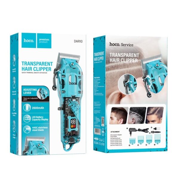 ac36581d5871ba7ab3034eb42c69ac09 Hair clipper Hoco DAR10 blue