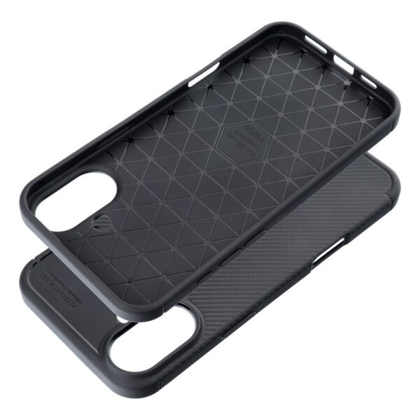 Case CARBON PREMIUM for IPHONE 16 Plus black