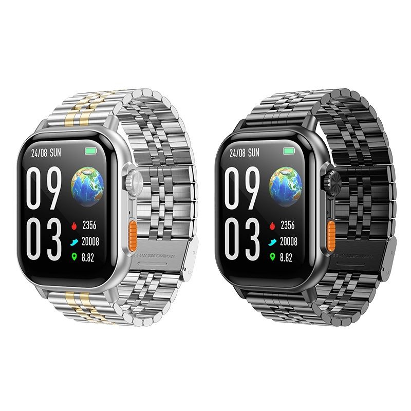 Smartwatch 2,02" TFT Hoco with call function DYD02 gold and silver