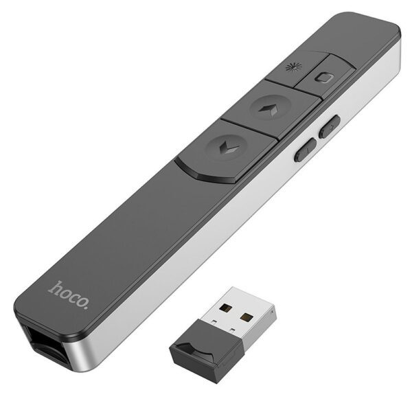 Wireless laser presenter Hoco bluetooth GM202 silver