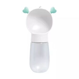 Dog outdoor drinking cup white