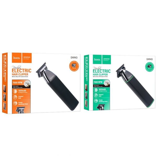 afaacd6f0c7b488b8b93eeea26735799 Hair clipper Hoco DAR43 green