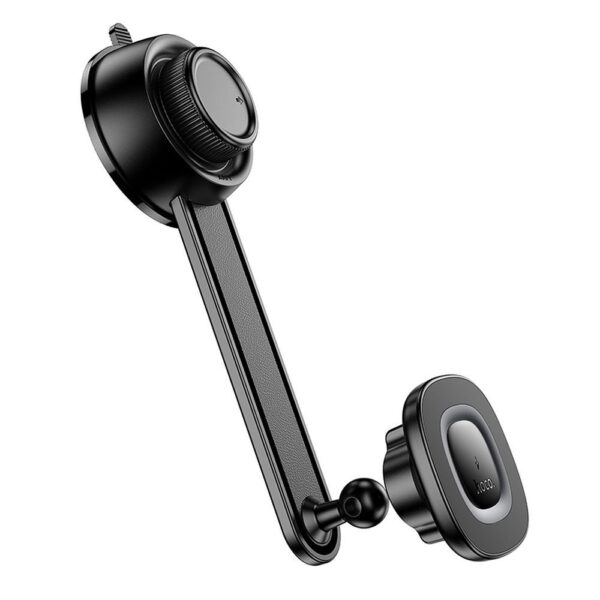 Car phone holder induction Hoco 15W center console HW31 black