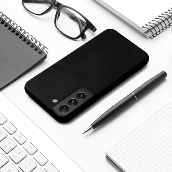SILICONE case for SAMSUNG S25 FE black