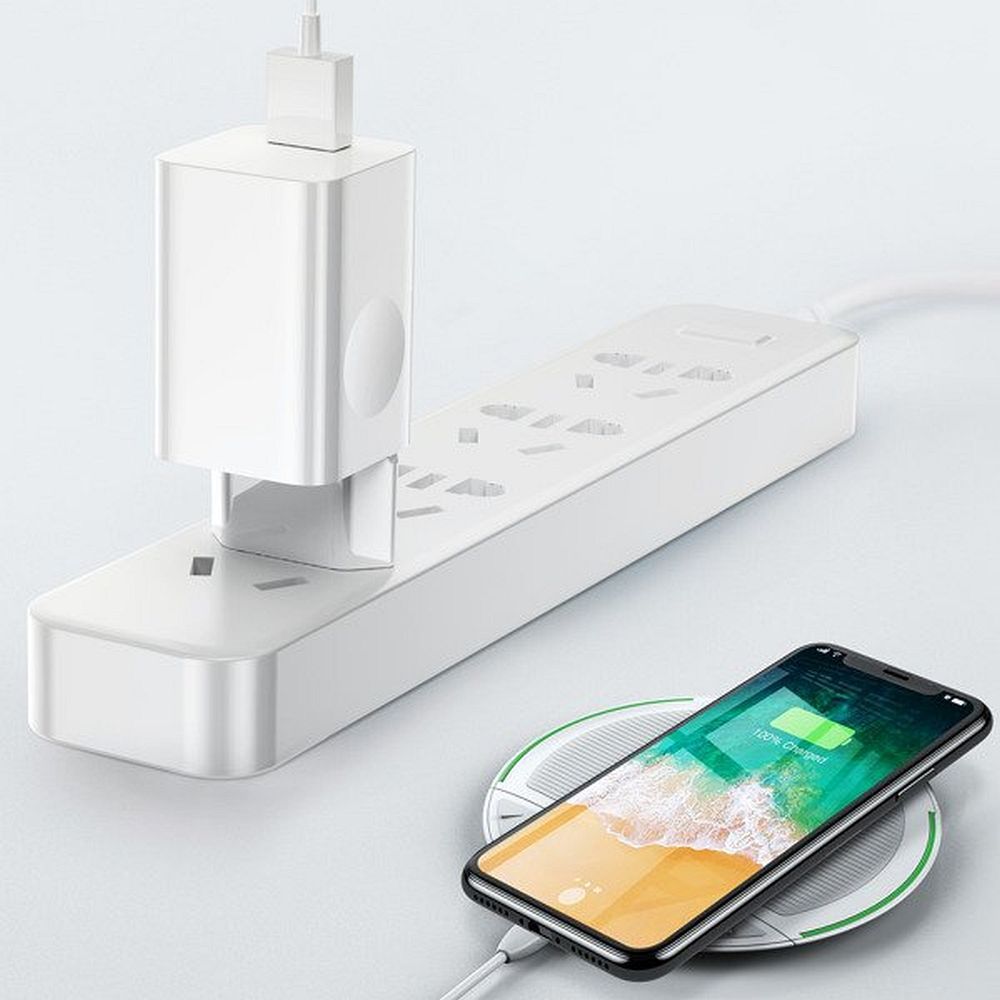 BASEUS wall charger USB A QC3.0 3A 24W CCALL-BX02 white