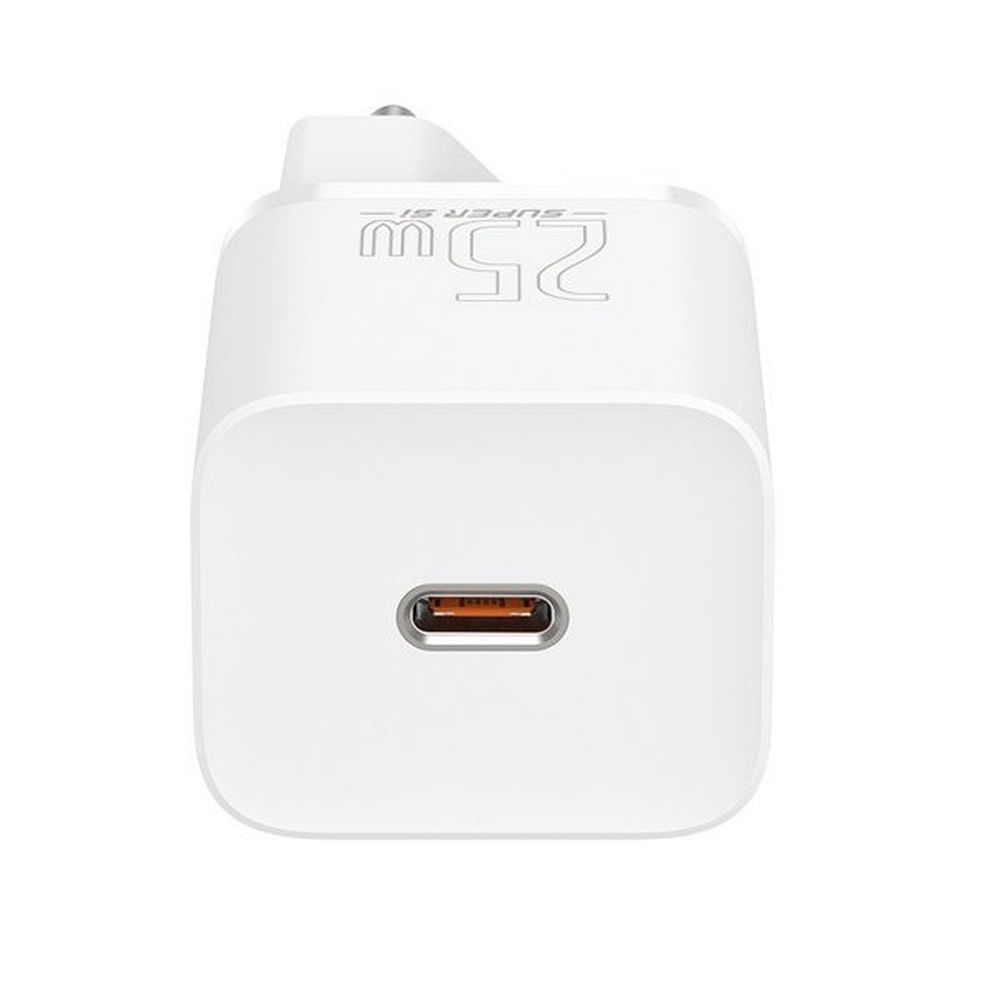 BASEUS charger Type C + cable Type C to Type C PD QC3.0 3A 25W TZCCSUP-L02 white