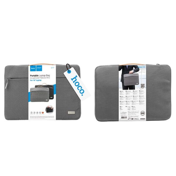 HOCO laptop bag 16" GT7 gray