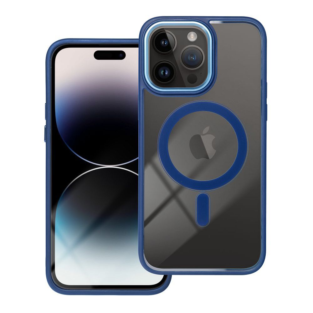 COLOR EDGE MAG COVER case compatible with MagSafe for SAMSUNG A17 navy blue