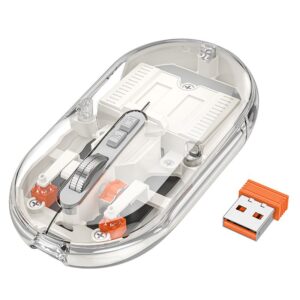 HOCO computer wireless mouse dual-mode SILENT 2,4G 1600 dpi GM35 white