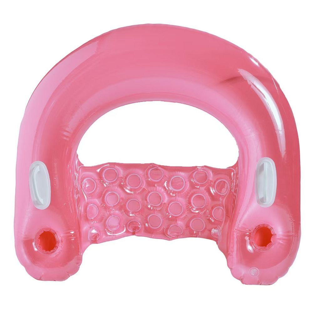 Armchair-shaped mattress red