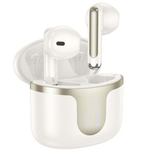 HOCO wireless bluetooth earphones TWS EQ7 milky white