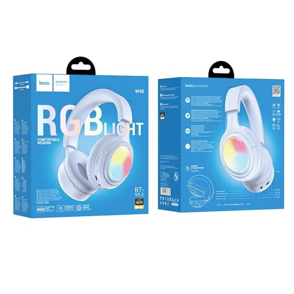 HOCO wireless headphones bluetooth W48 blue