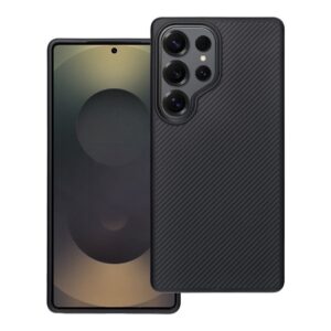 Carbon Elite Mag Cover compatible with MagSafe for SAMSUNG S25 ULTRA black