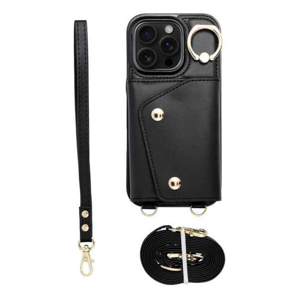 b7fd506c5f730fb5fb6d455100e0e921 Wallet Case WONDER for IPHONE 16 PRO black