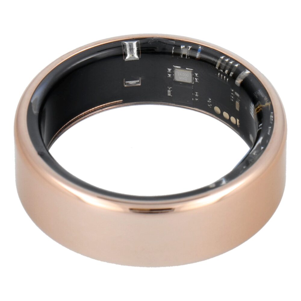 b912628f3d9e6ede27543bf06733f004 Smart Ring R11M - smart steel ring with charging box Size 13 (22,2m) gold