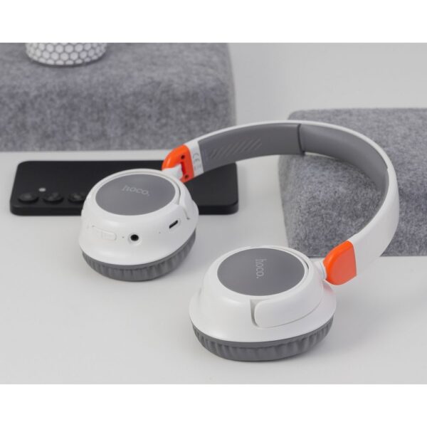 HOCO wireless bluetooth headphones W43 white