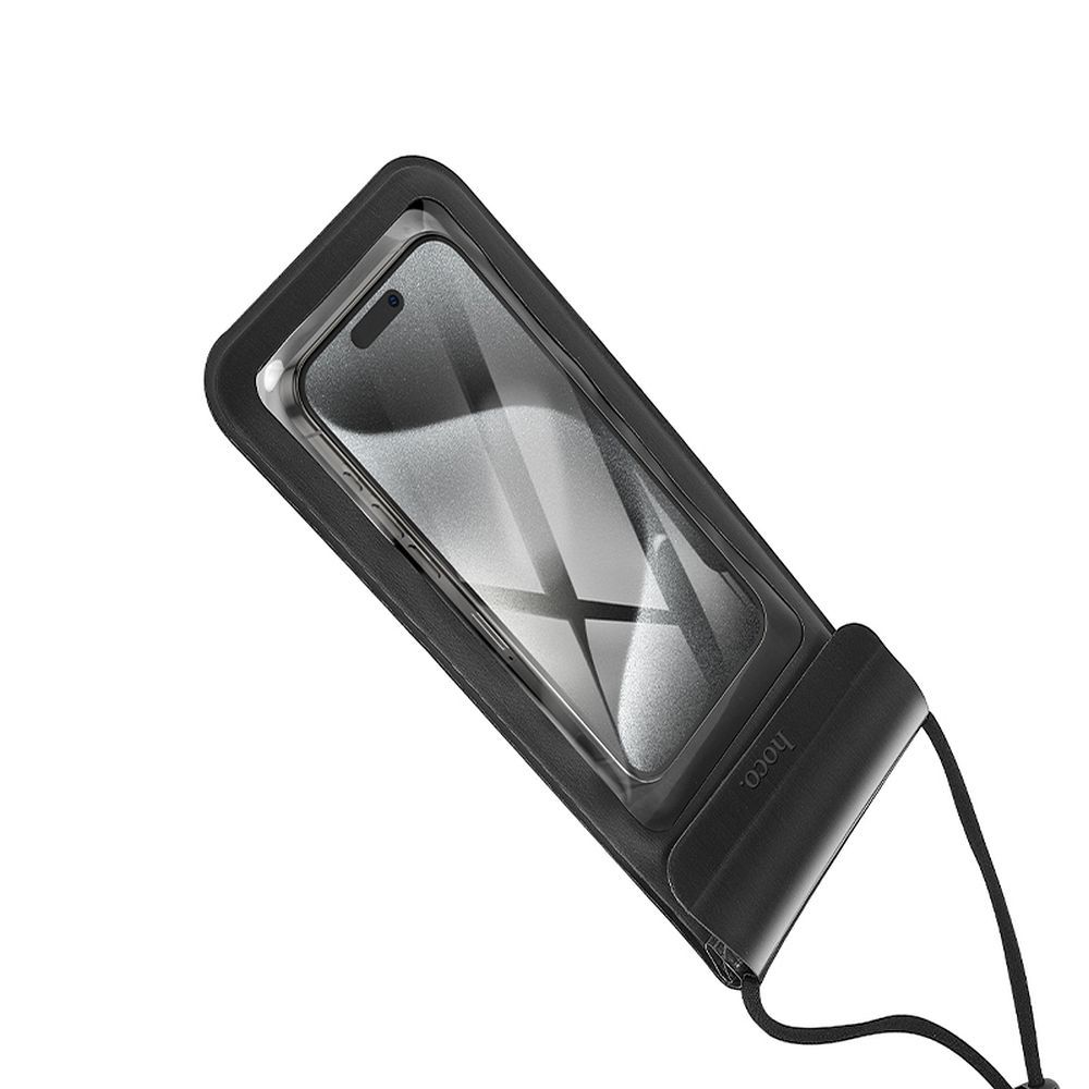 Waterproof case for mobile phone Hoco IP68 240 x 120 x 15 mm HX53 black