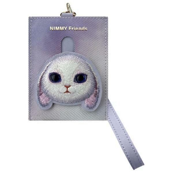 baa96da72a8cec8d79ff85202ad3dc99 NIMMY card wallet BIG EYED PET 2.0 Rabbit purple