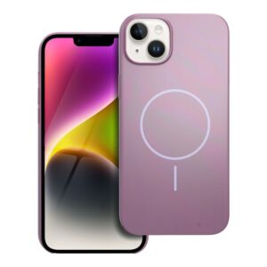 Glossy Mag Cover compatible with MagSafe for IPHONE 14 PLUS purple