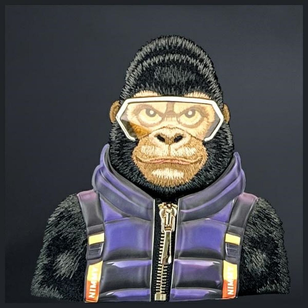 NIMMY crossbody COOL&CUTE 2.0 Gorilla black