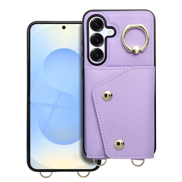 bc1c0eaab6a184732c33f25790f70446 Wallet Case WONDER for SAMSUNG A15 5G lilac