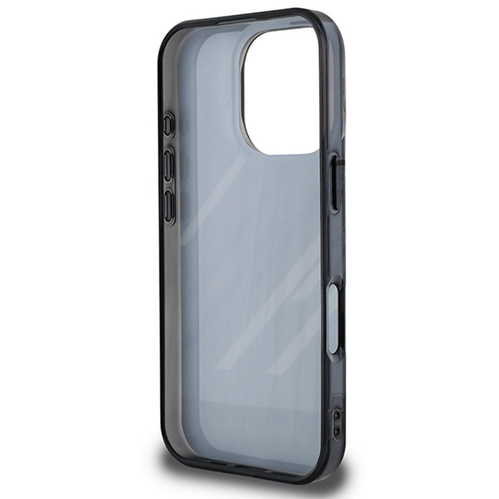 BMW case for IPHONE 16 Pro Max BMHCP16X23HTRAK (Motorsport IML Random Stripes) black