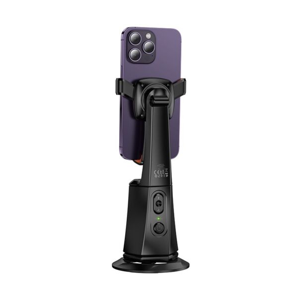 HOCO mobile phone holder 360 degree with auto face tracking K26 black