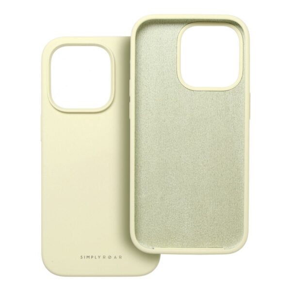 ROAR case CLOUD SKIN for IPHONE 17 Pro Max Light Yellow