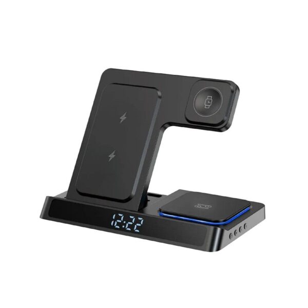 WiWU - Wireless Charger with alarm clock Wi-C006 Power Air 5in1
