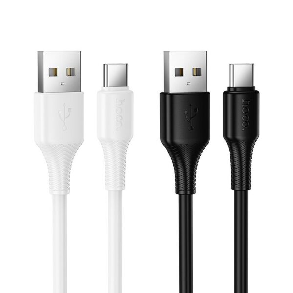Cable USB A to USB C Hoco 3A 1 m X120 white