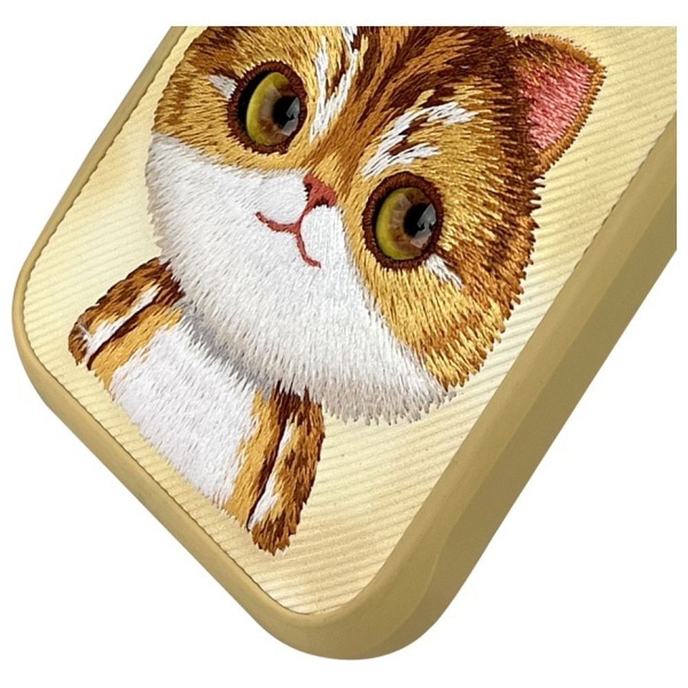 c0330e14a7b38fc62191e86980785362 NIMMY case BIG EYED PET 2.0 Cat for IPHONE 16 Pro khaki