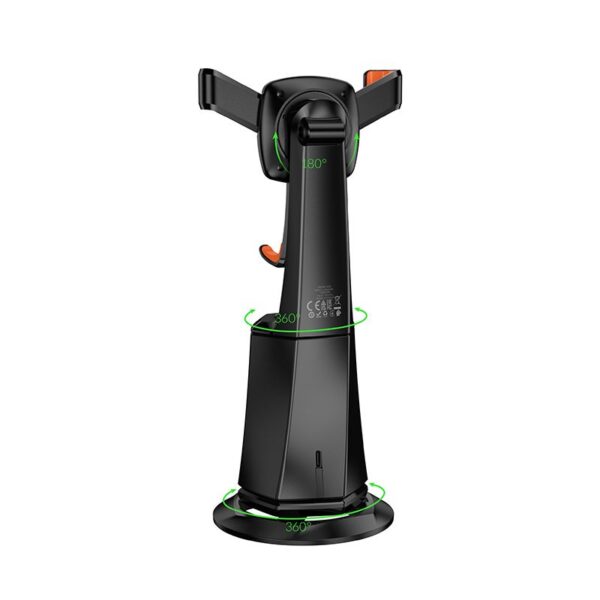 HOCO mobile phone holder 360 degree with auto face tracking K26 black
