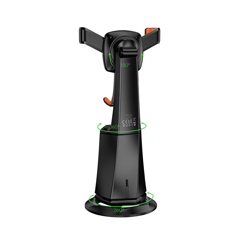 HOCO mobile phone holder 360 degree with auto face tracking K26 black