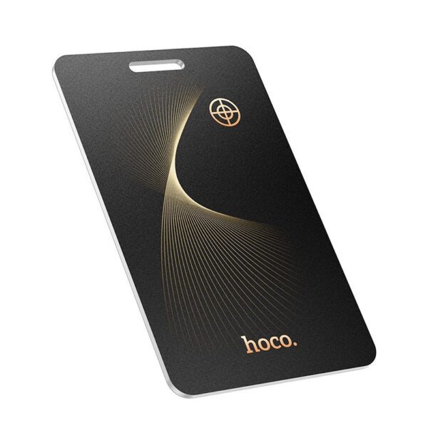 Locator compatible with Apple Find My Hoco card shape E92 black