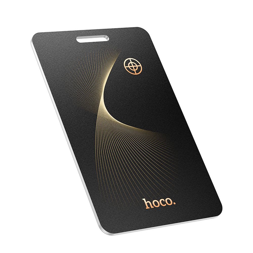 Locator compatible with Apple Find My Hoco card shape E92 black