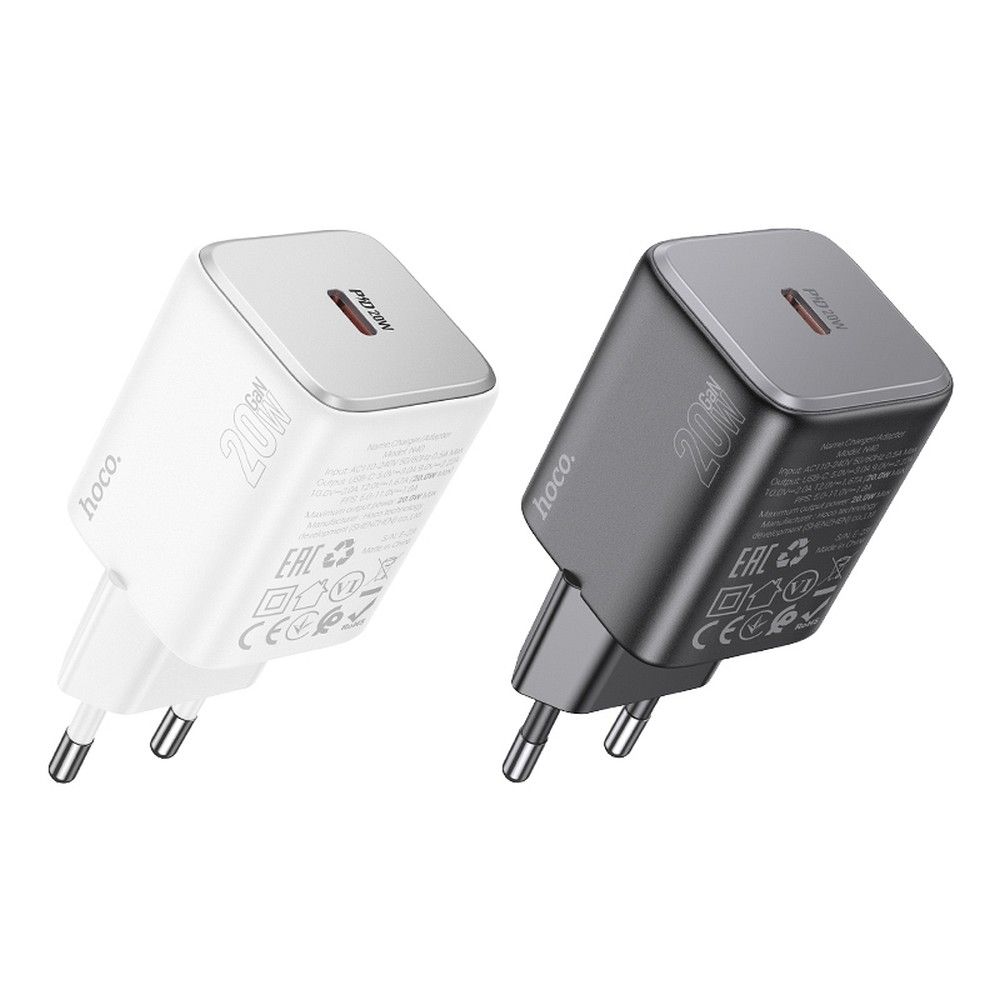HOCO wall charger Type C QC PD 20W N40 white