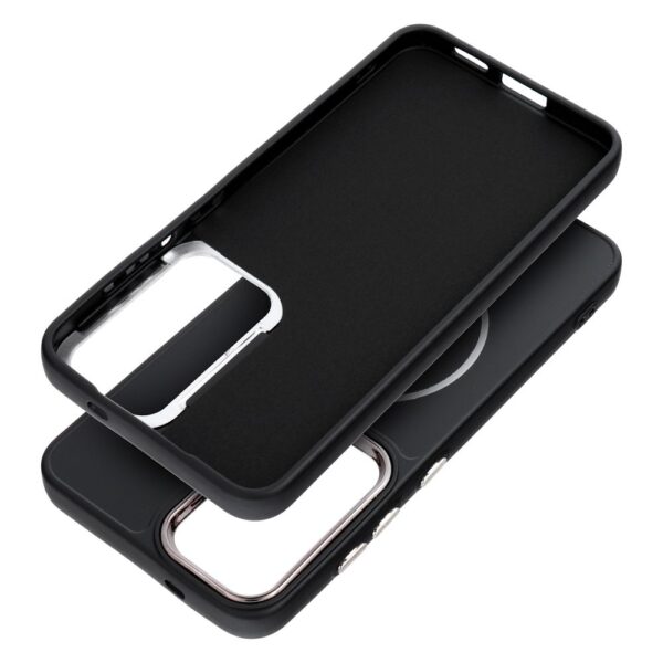 FRAME MAG COVER Case compatible with MagSafe for SAMSUNG A16 5G / A16 4G black