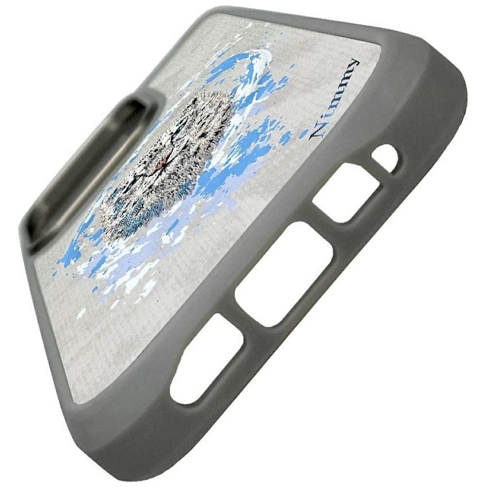 c24b9a53b19ca24b33a68890e283cd70 NIMMY case PANTHER compatible with MagSafe for IPHONE 16 Pro Max light gray