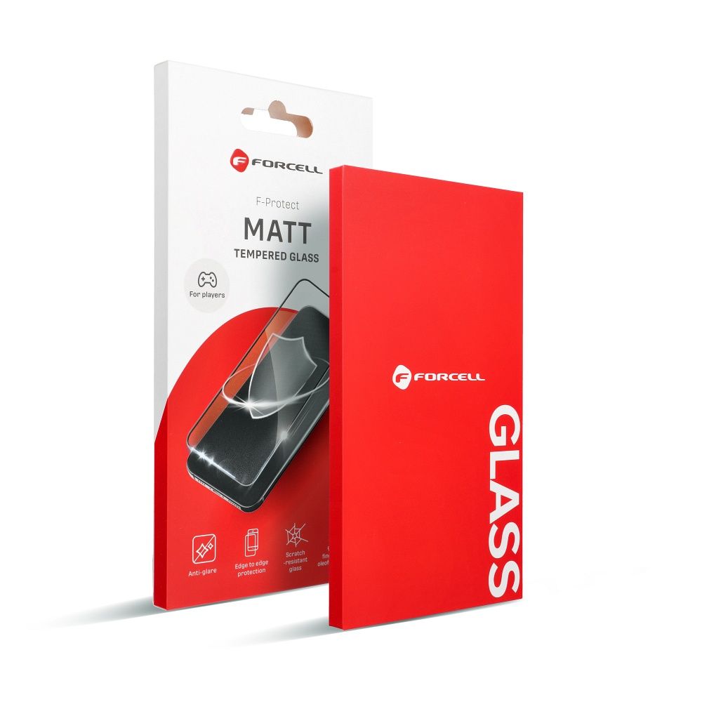 Forcell Matt Glass - for Iphone 16 Pro Max / 17 Pro Max black